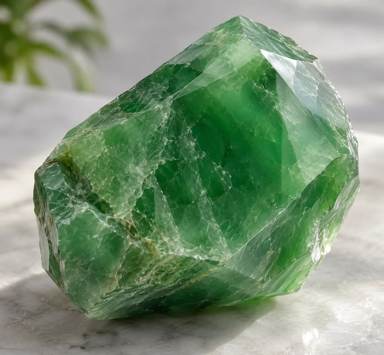 A jade gemstone
