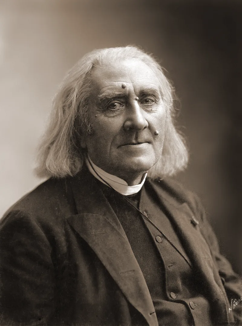 Hungarian composer Franz Liszt